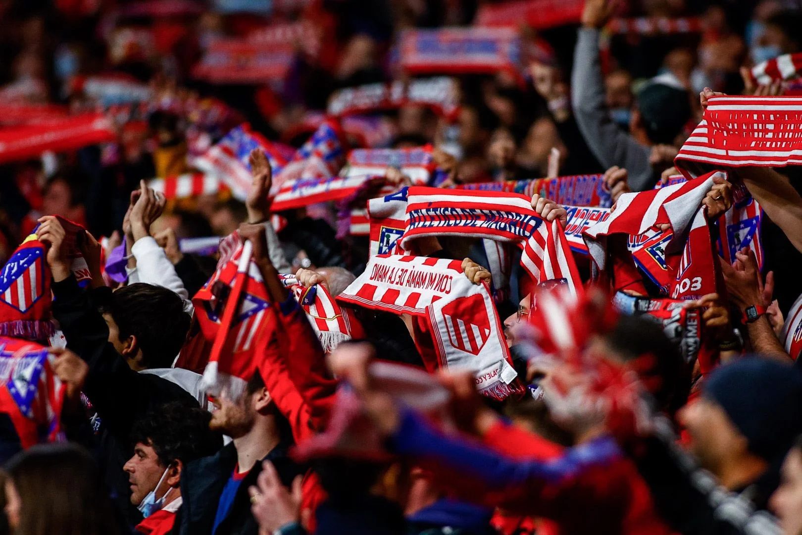 Atletico, hiszpańscy kibice