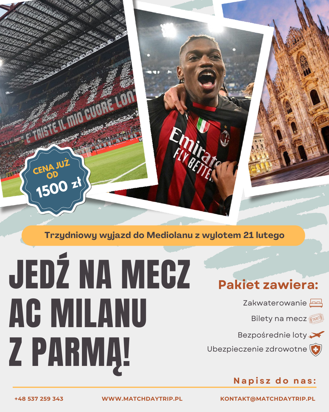 JEDŹ NA MECZ AC MILANU